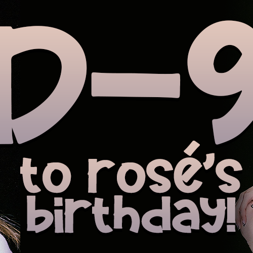 Recent activity shot of ROSÉ (BLACKPINK)