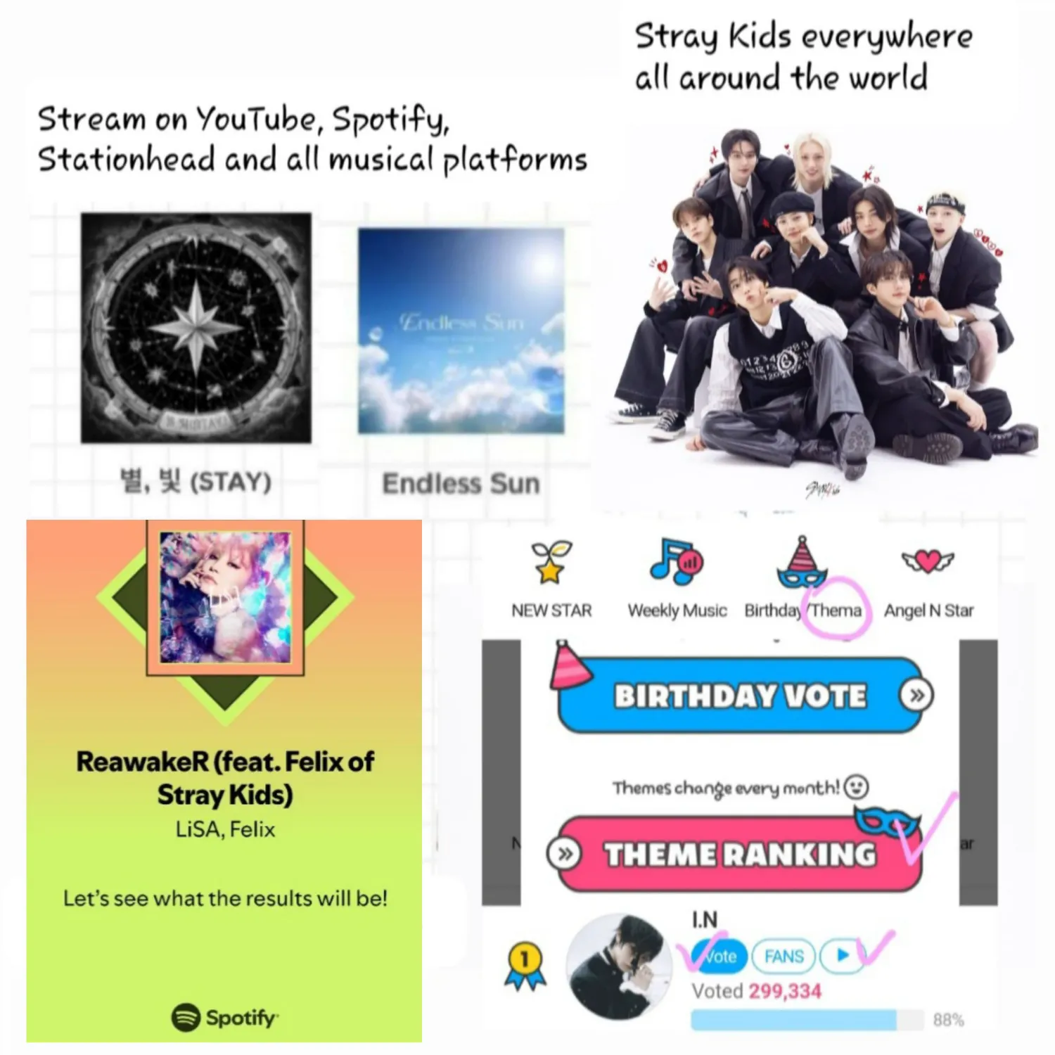 Stray Kids의 비하인드 컷