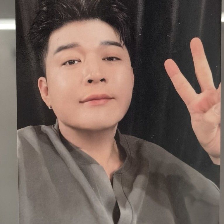 Recent activity shot of Shindong (Super Junior)