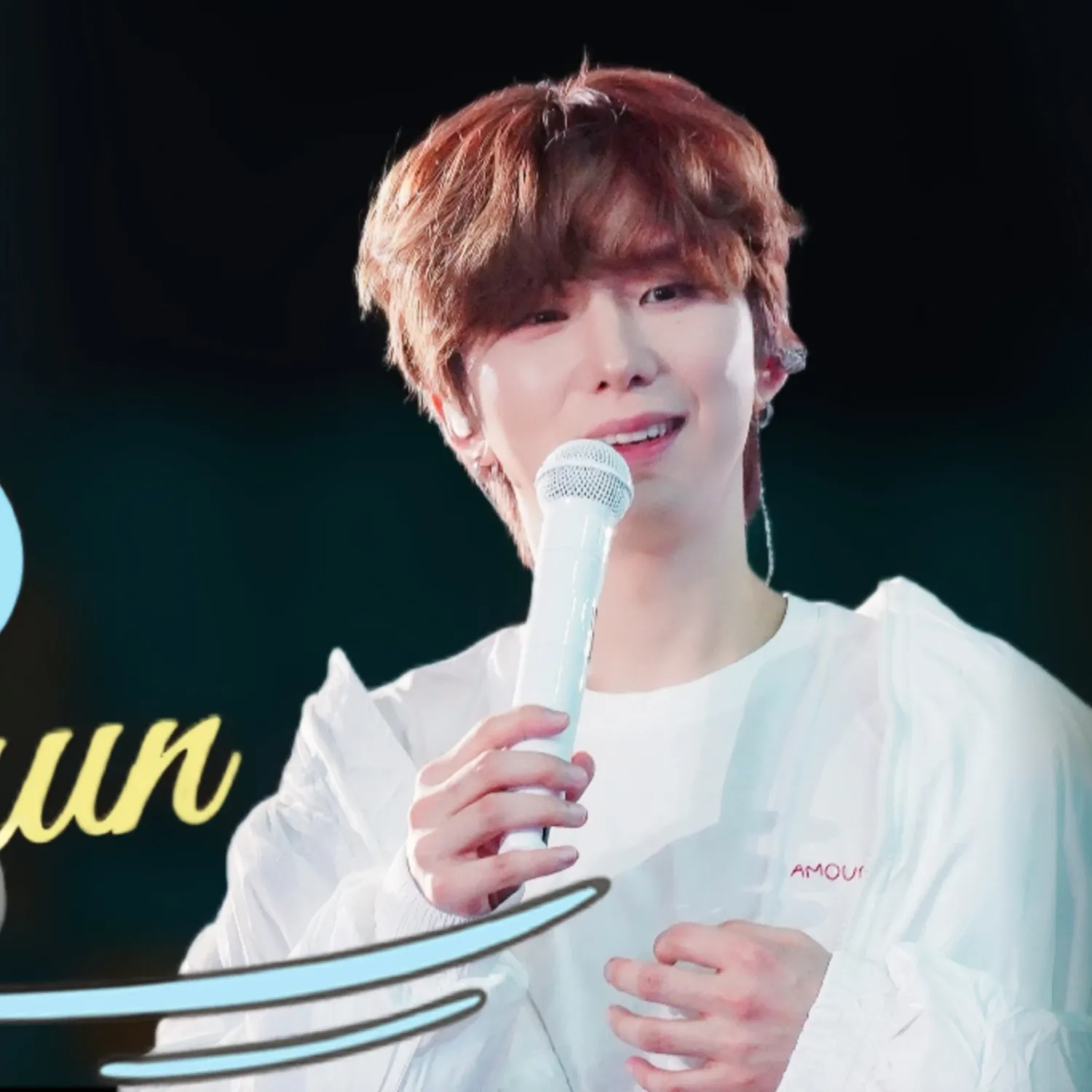 Momen yang diabadikan oleh penggemar Kihyun (MONSTA X)