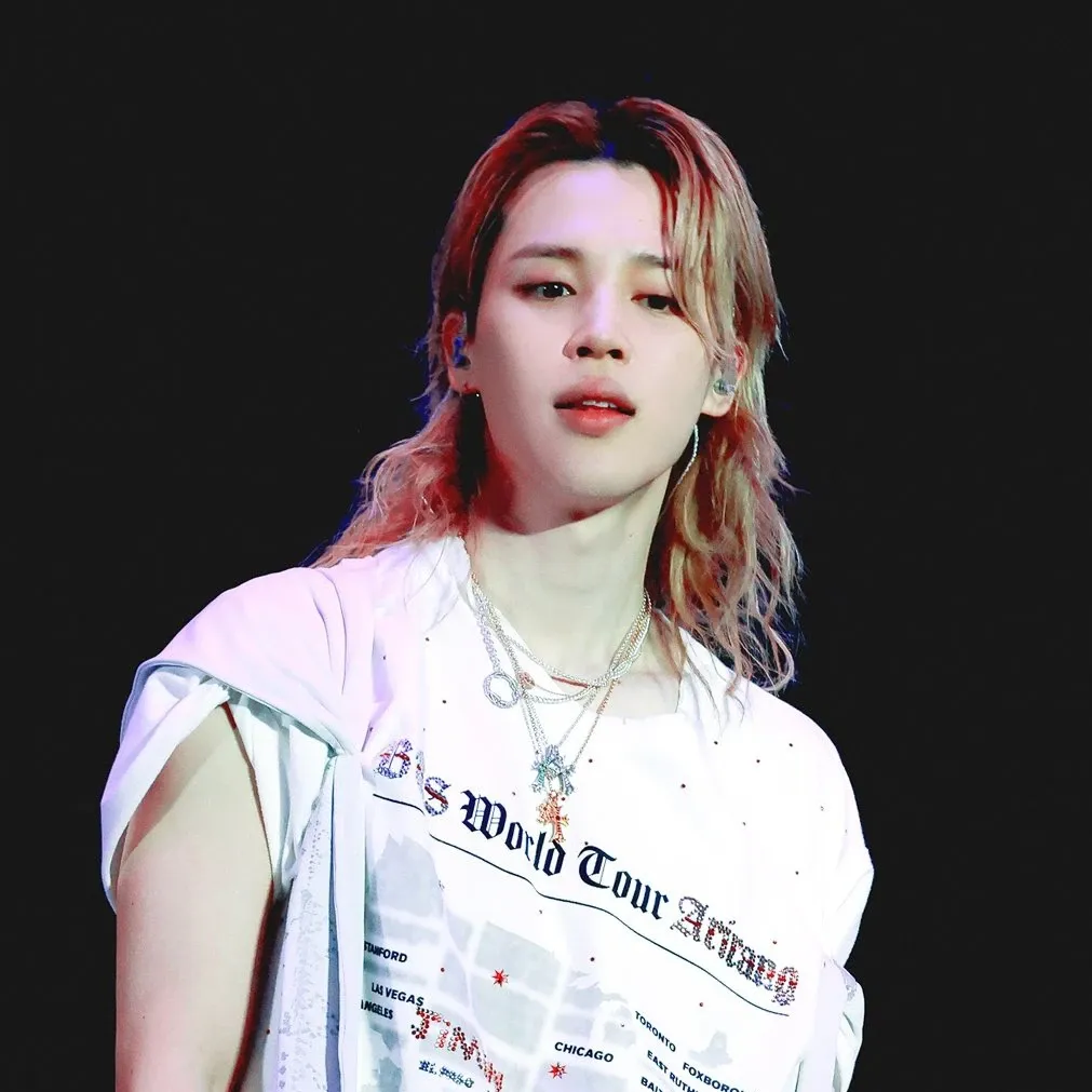Recent activity shot of Jimin (BTS)