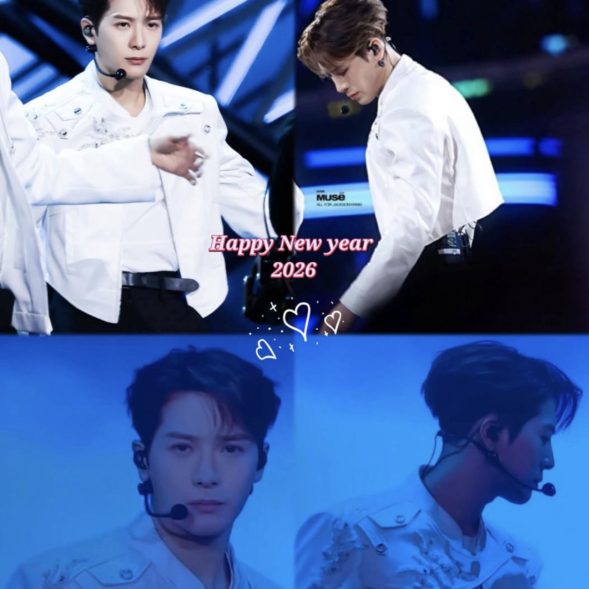 A moment captured by Jackson (GOT7)'s fan