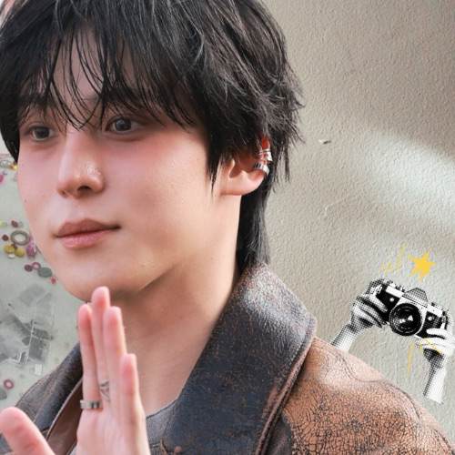 Behind-the-scenes cut of Yunho (ATEEZ)