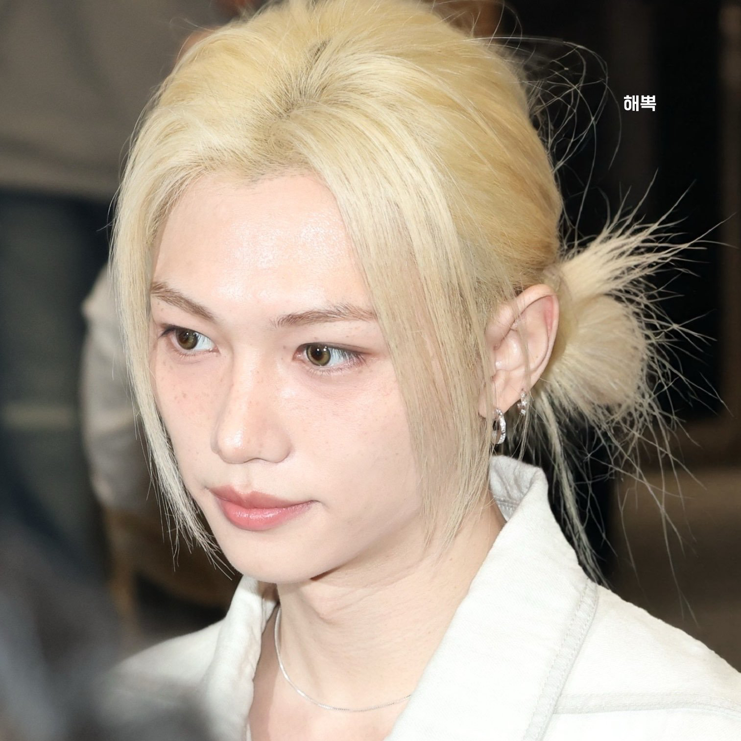 Recent activity shot of Felix (Stray Kids)