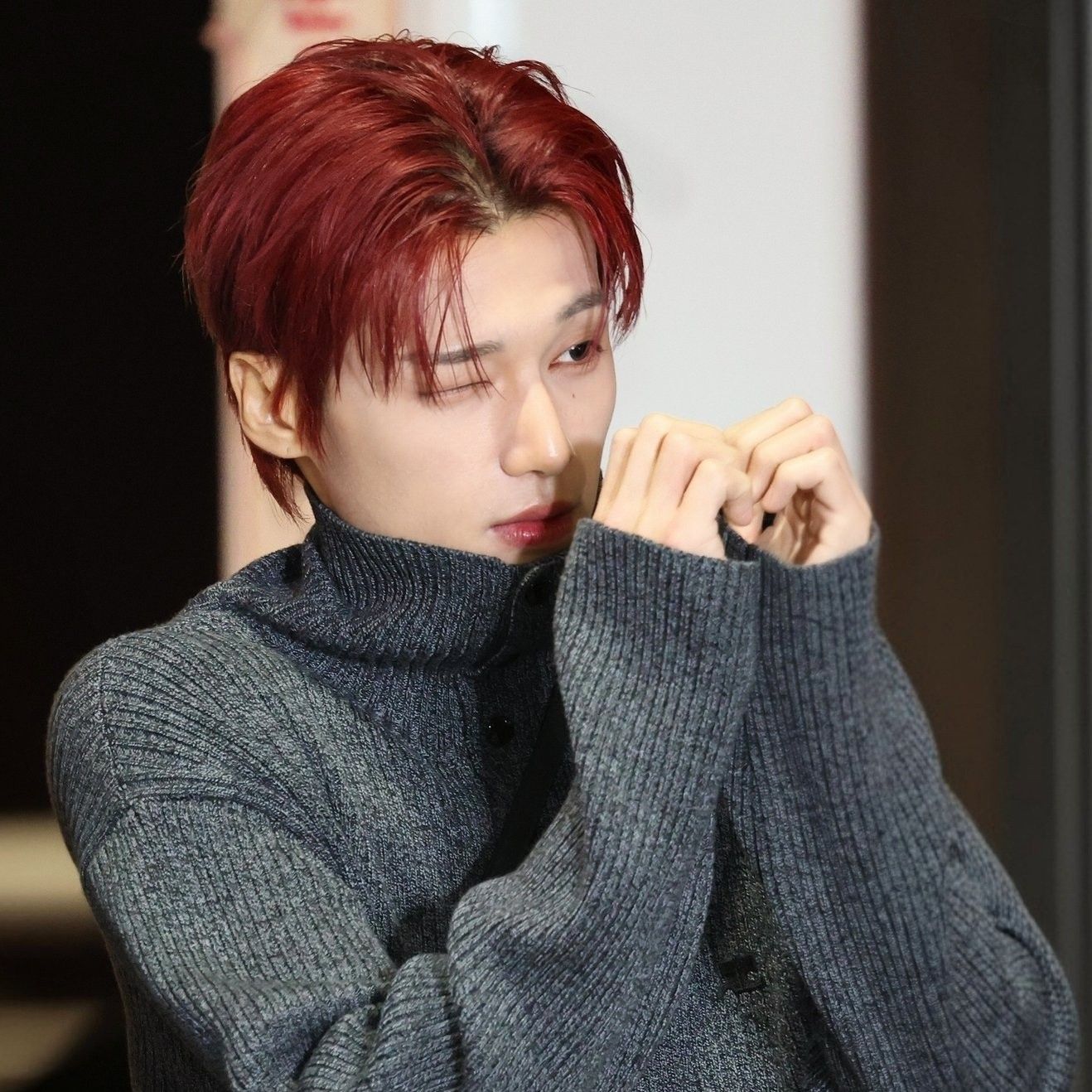 Recent activity shot of Wooyoung (ATEEZ)