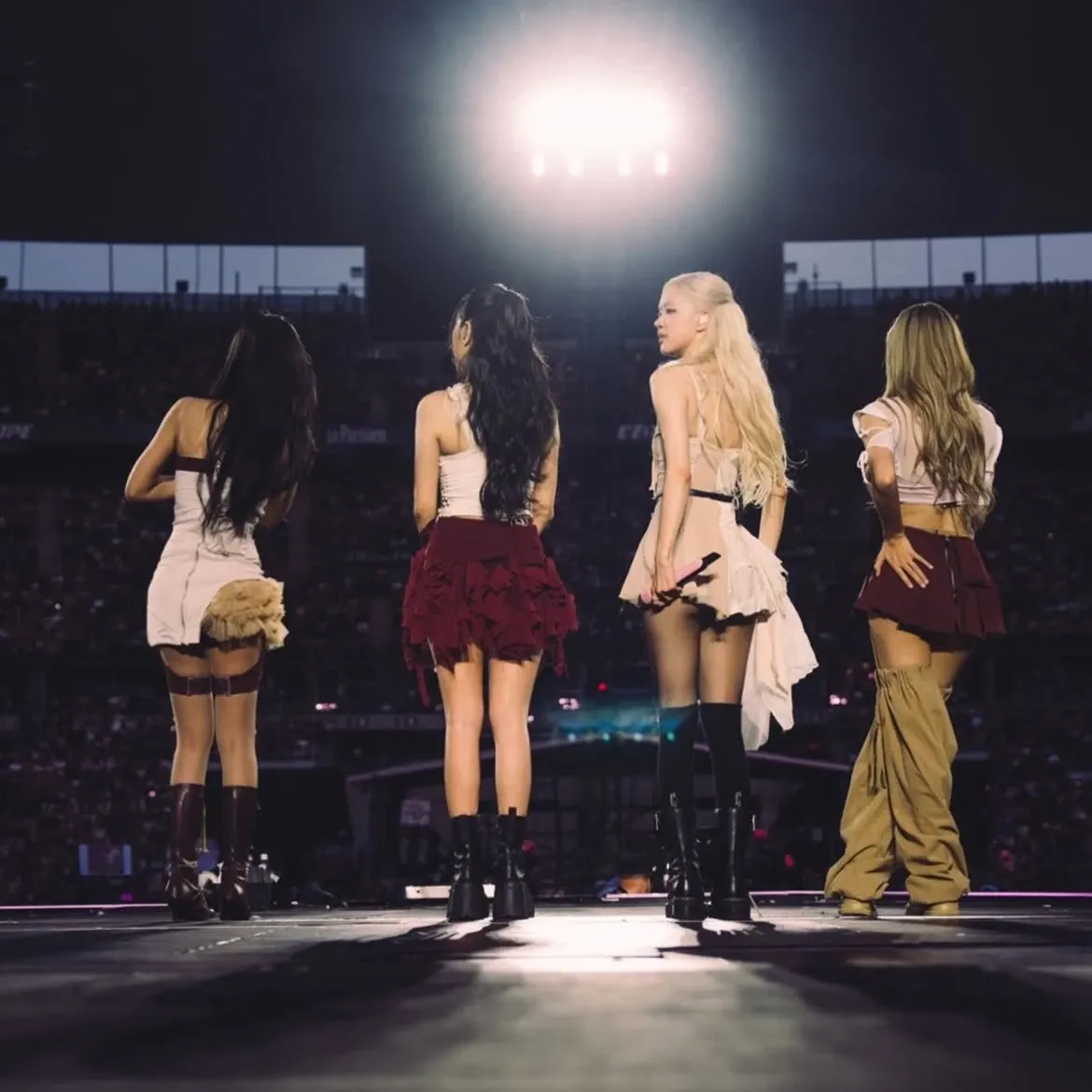 Recent activity shot of BLACKPINK