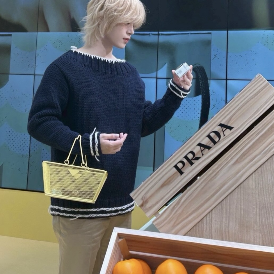 Behind-the-scenes cut of Kimata Syoya (JO1)