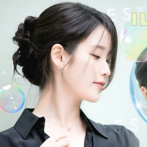 Potret di balik layar IU
