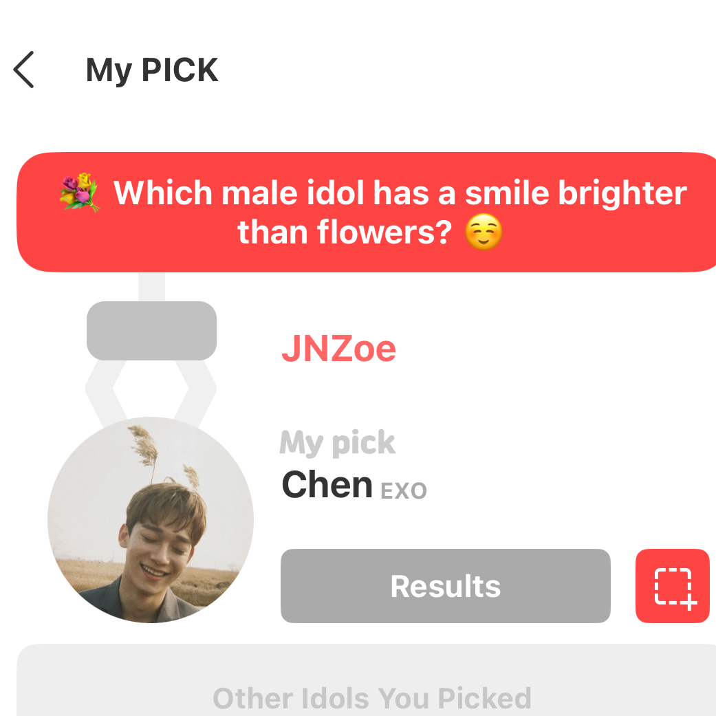 Latest photo of Chen (EXO)