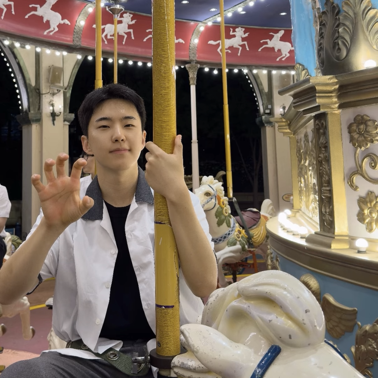 A moment captured by Hoshi (SEVENTEEN)'s fan