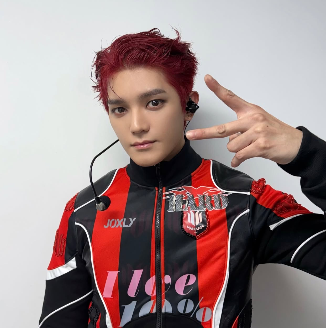 A moment captured by Taeyong (NCT 127)'s fan