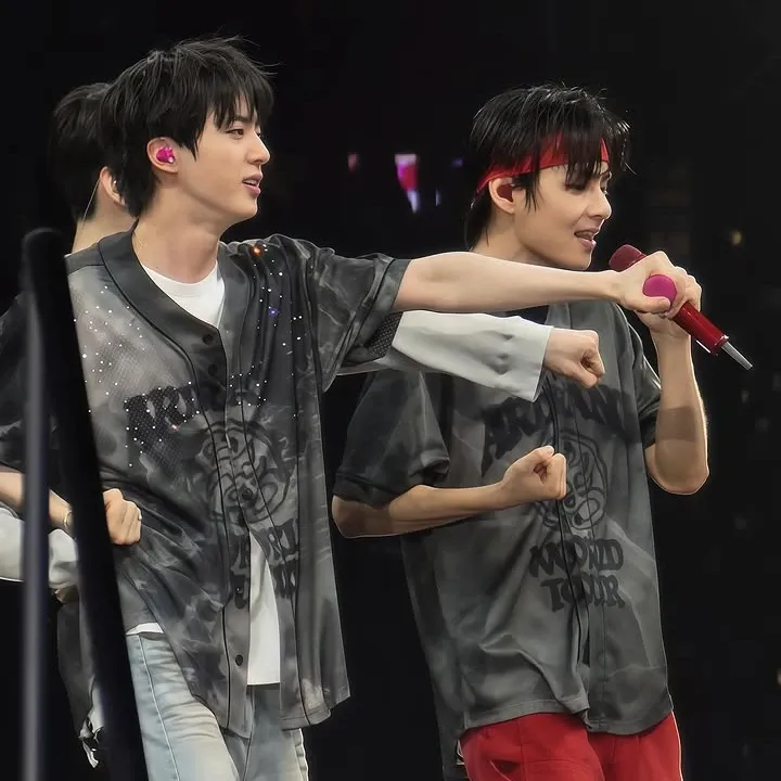 Potret di balik layar Jin (BTS)