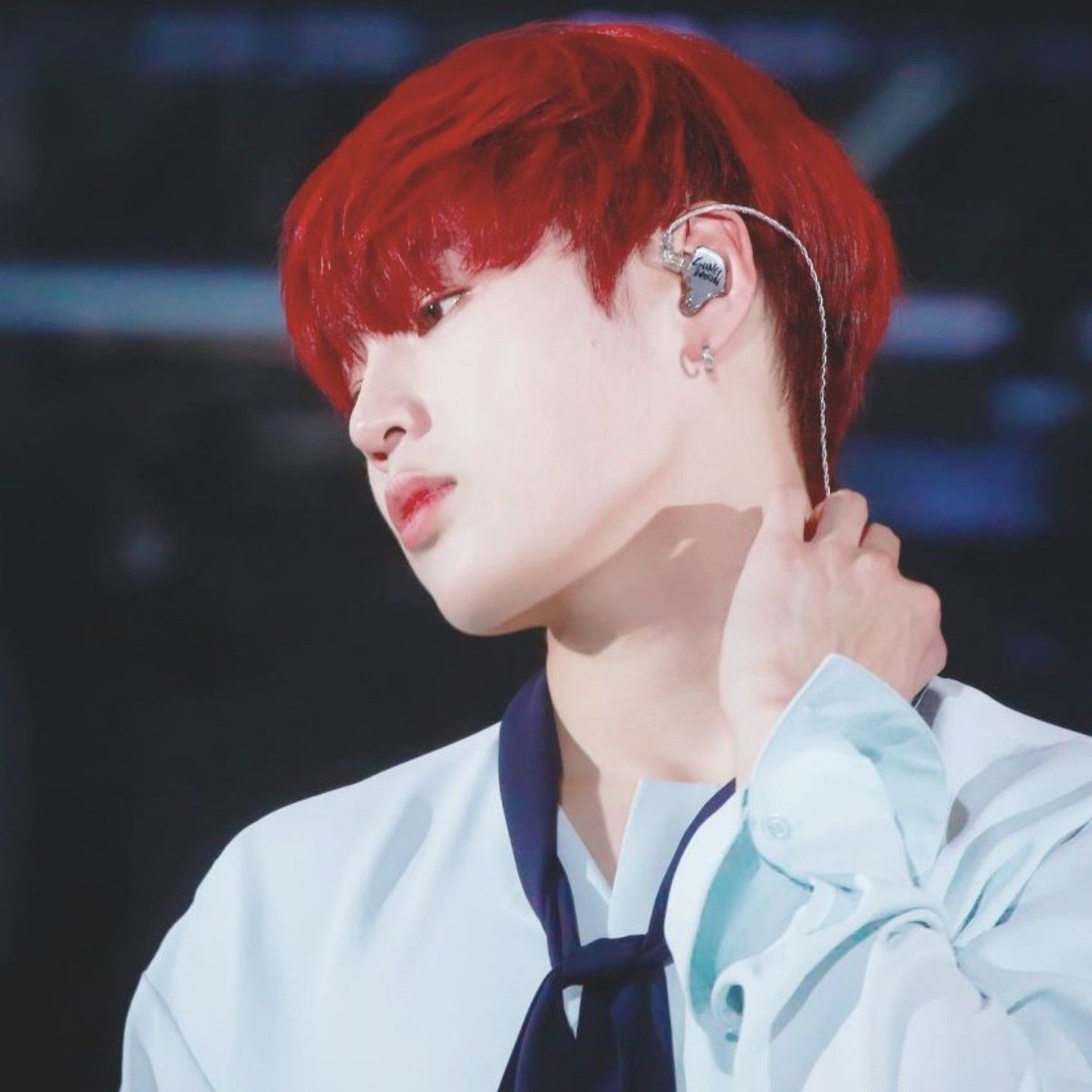 A moment captured by Ha Sungwoon's fan