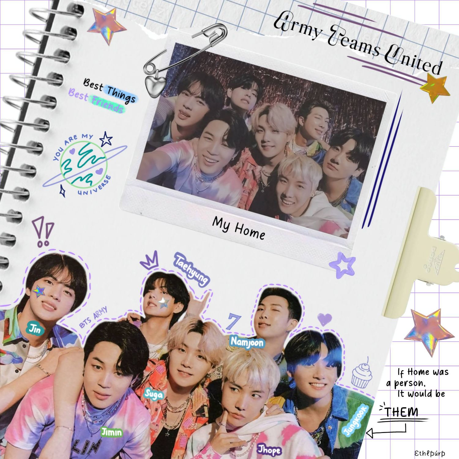 BTSの舞台裏ショット