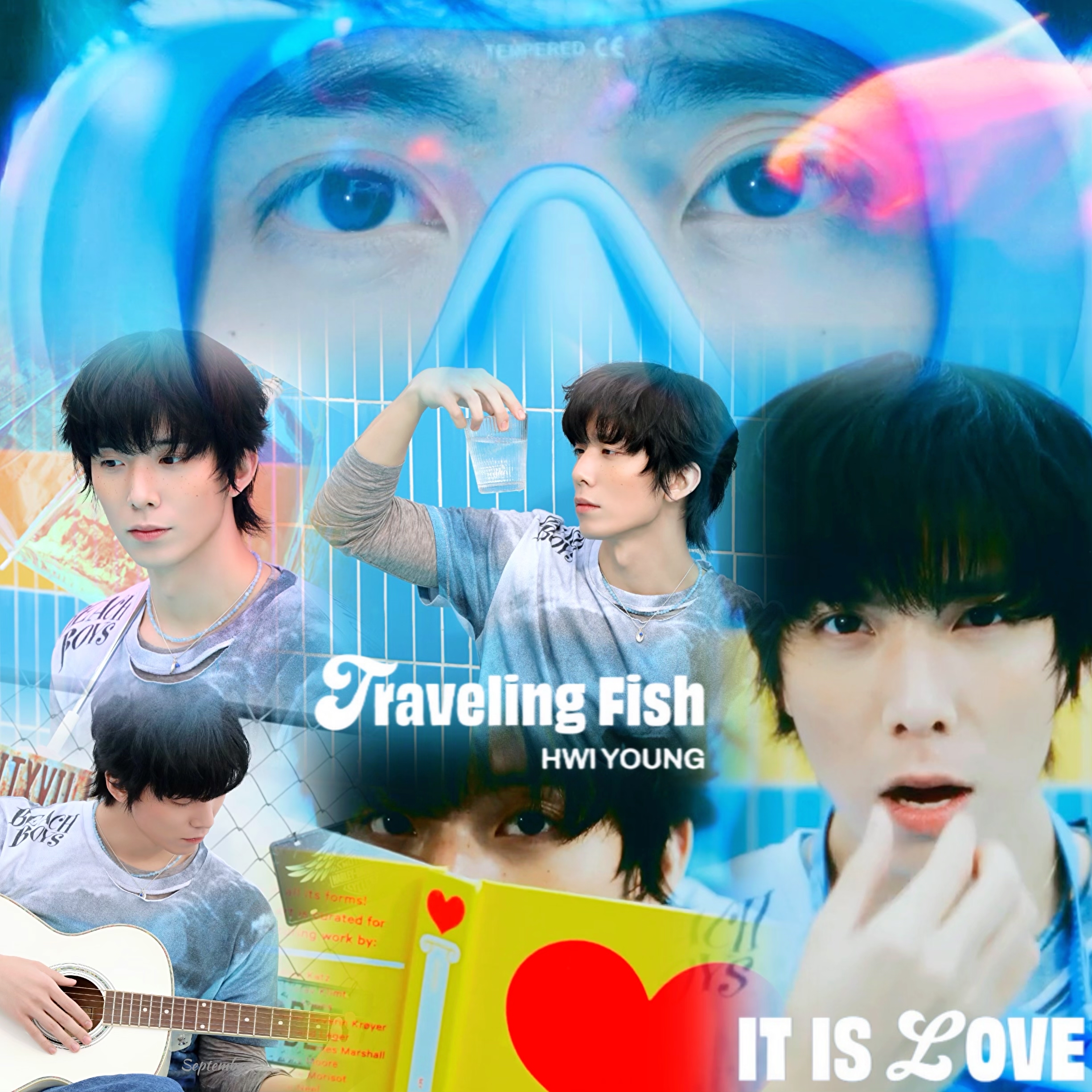 Recent activity shot of Hwiyoung (SF9)
