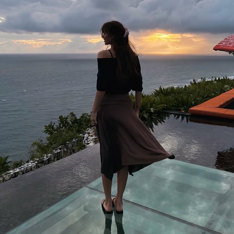 Momen yang diabadikan oleh penggemar Lisa (BLACKPINK)