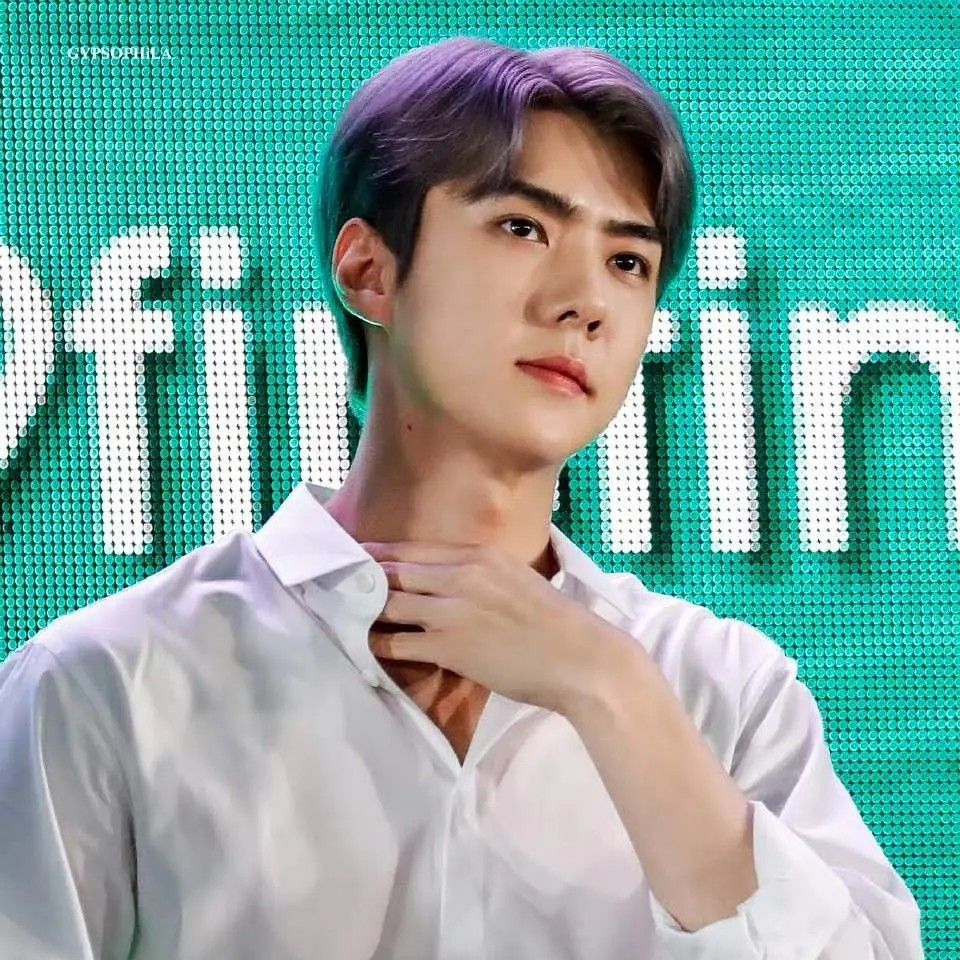 Recent activity shot of Sehun (EXO)