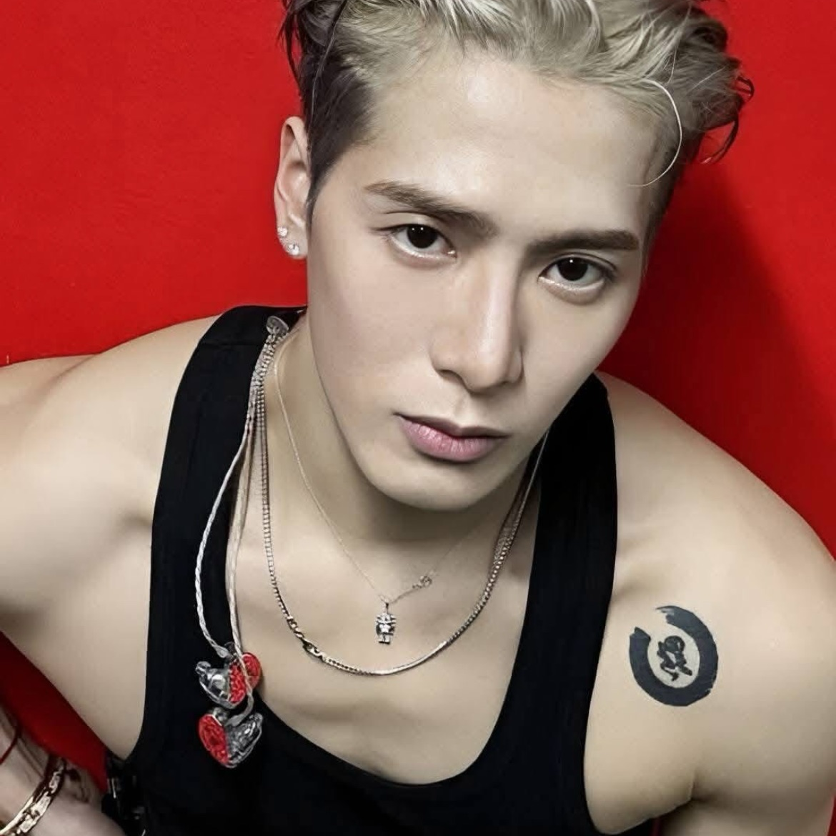 A moment captured by Jackson (GOT7)'s fan