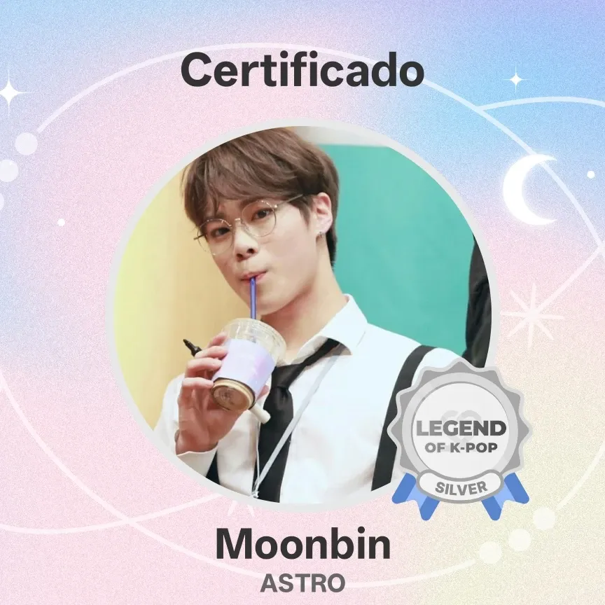 A moment captured by Moonbin (ASTRO)'s fan