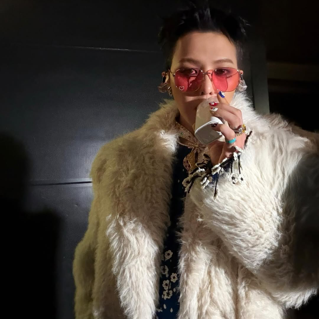 A moment captured by G-DRAGON (BIGBANG)'s fan