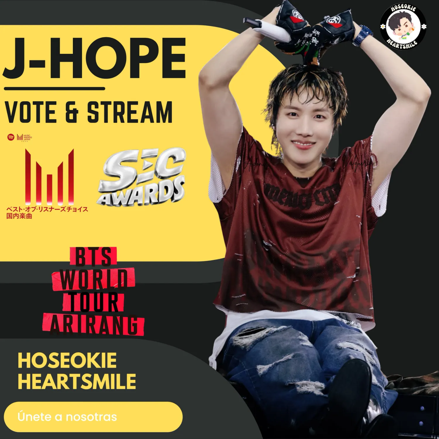 Recent activity shot of j-hope (BTS)