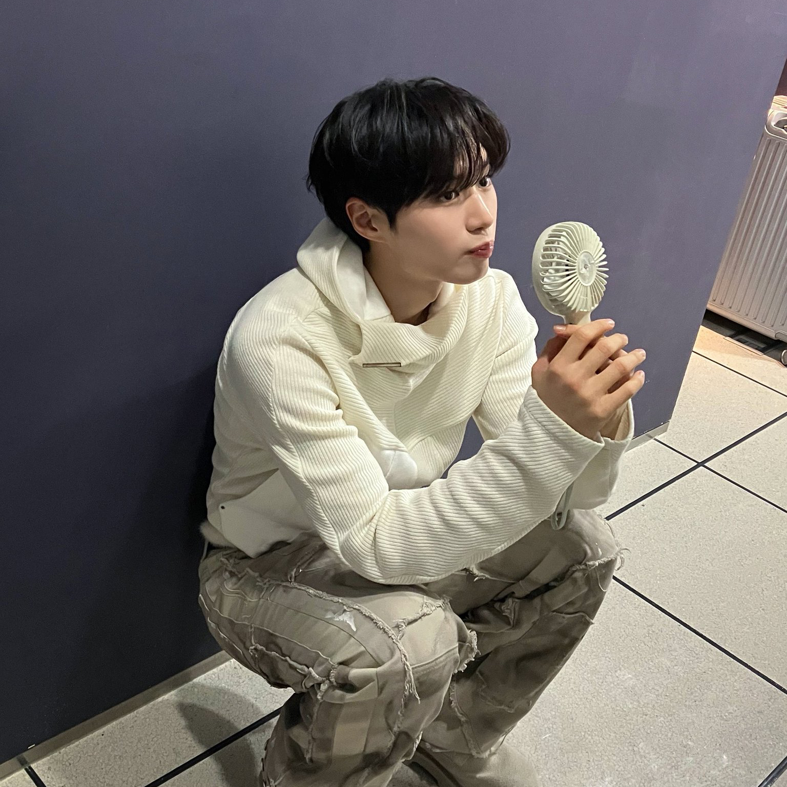 A moment captured by Kim Junseo (ALPHA DRIVE ONE)'s fan