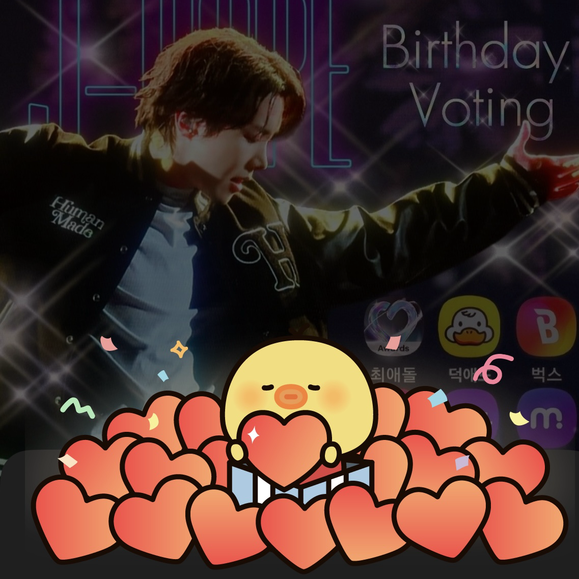 Momen yang diabadikan oleh penggemar j-hope (BTS)