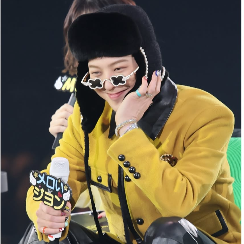 A moment captured by G-DRAGON (BIGBANG)'s fan