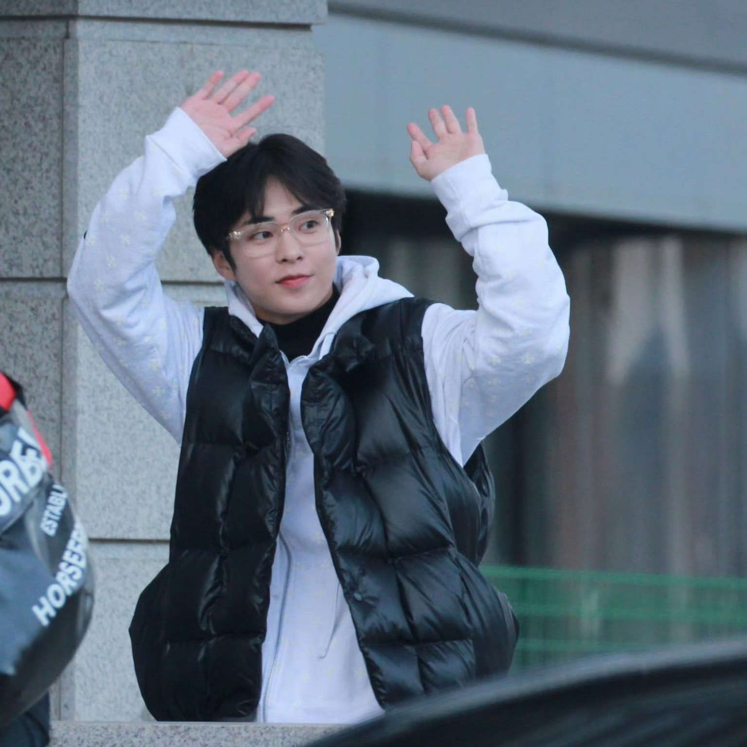 A moment captured by EXO's fan