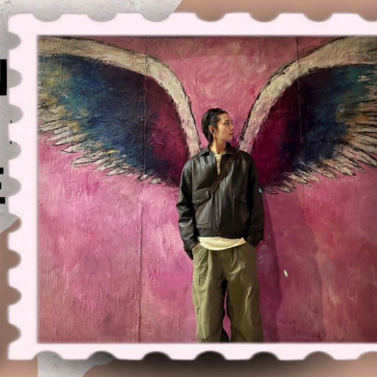 A moment captured by Joshua (SEVENTEEN)'s fan