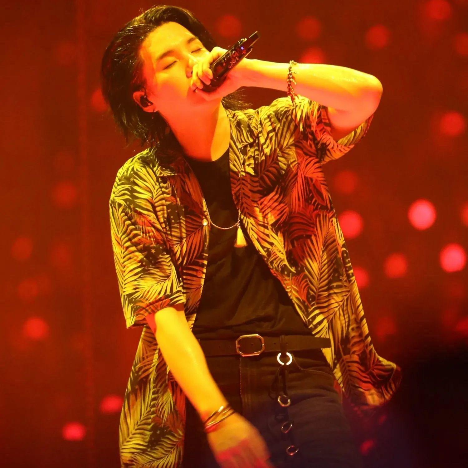 Recent activity shot of SUGA (BTS)