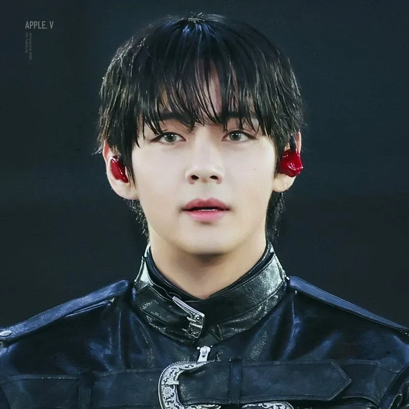 A moment captured by V (BTS)'s fan