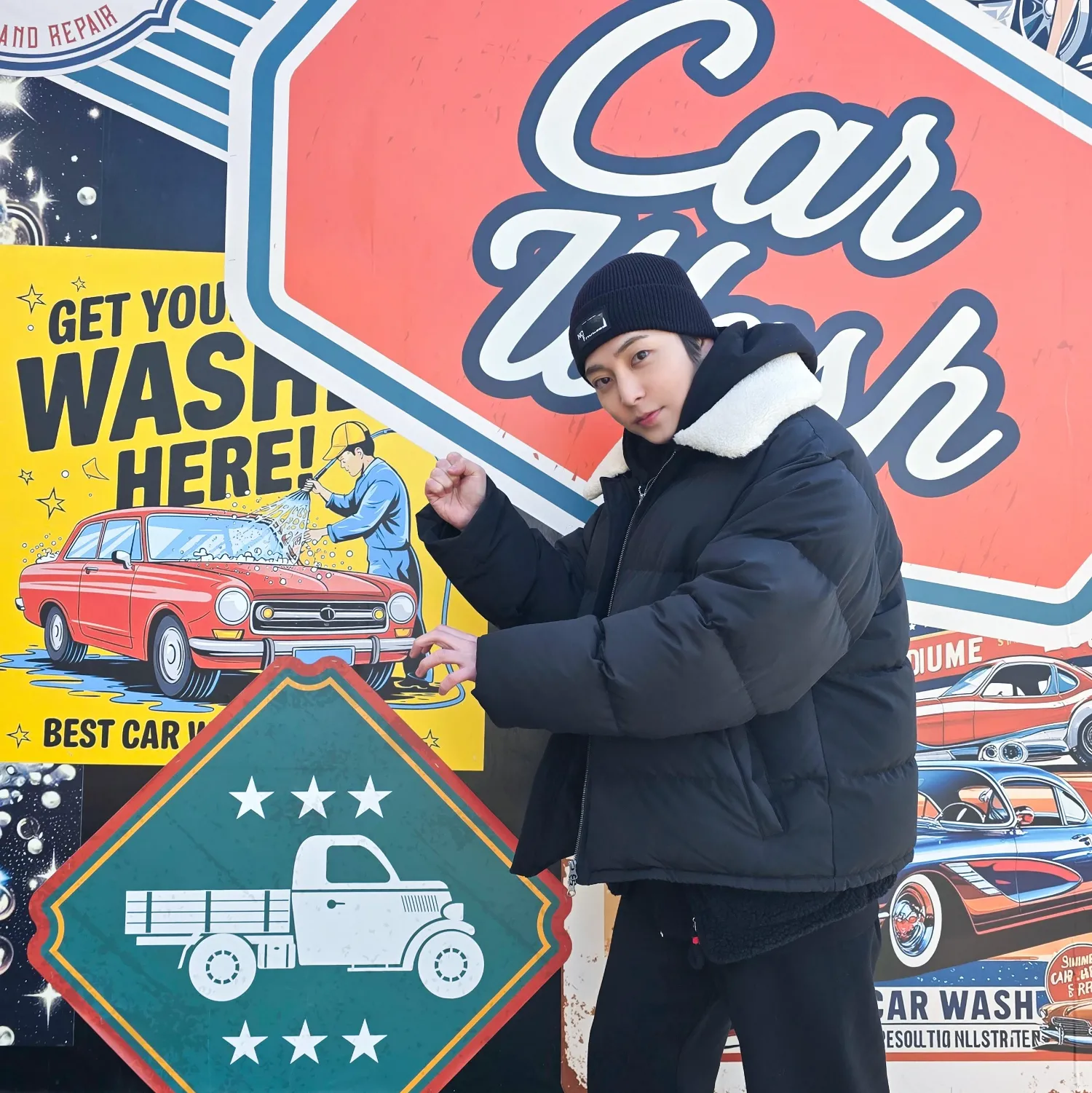 Xiumin (EXO)的幕後花絮