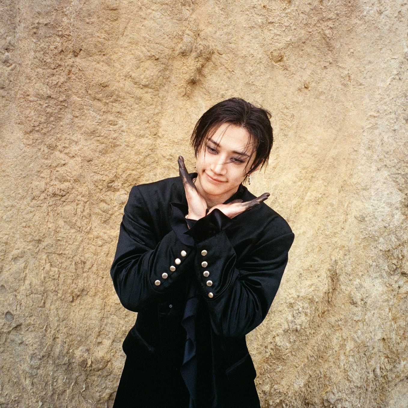 A moment captured by Bang Chan (Stray Kids)'s fan