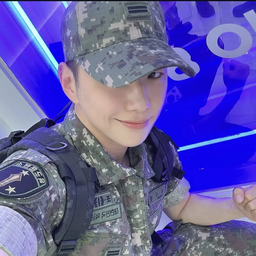 Recent activity shot of Kang Daniel