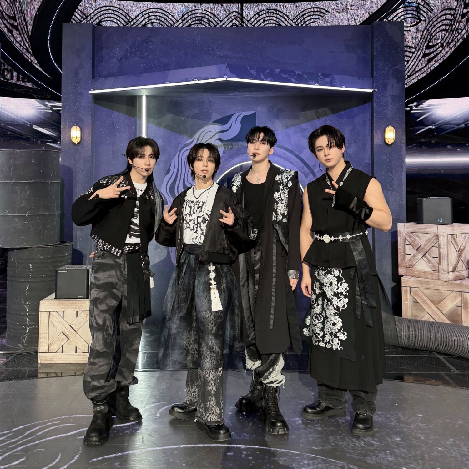 Recent activity shot of Seoho (ONEUS)