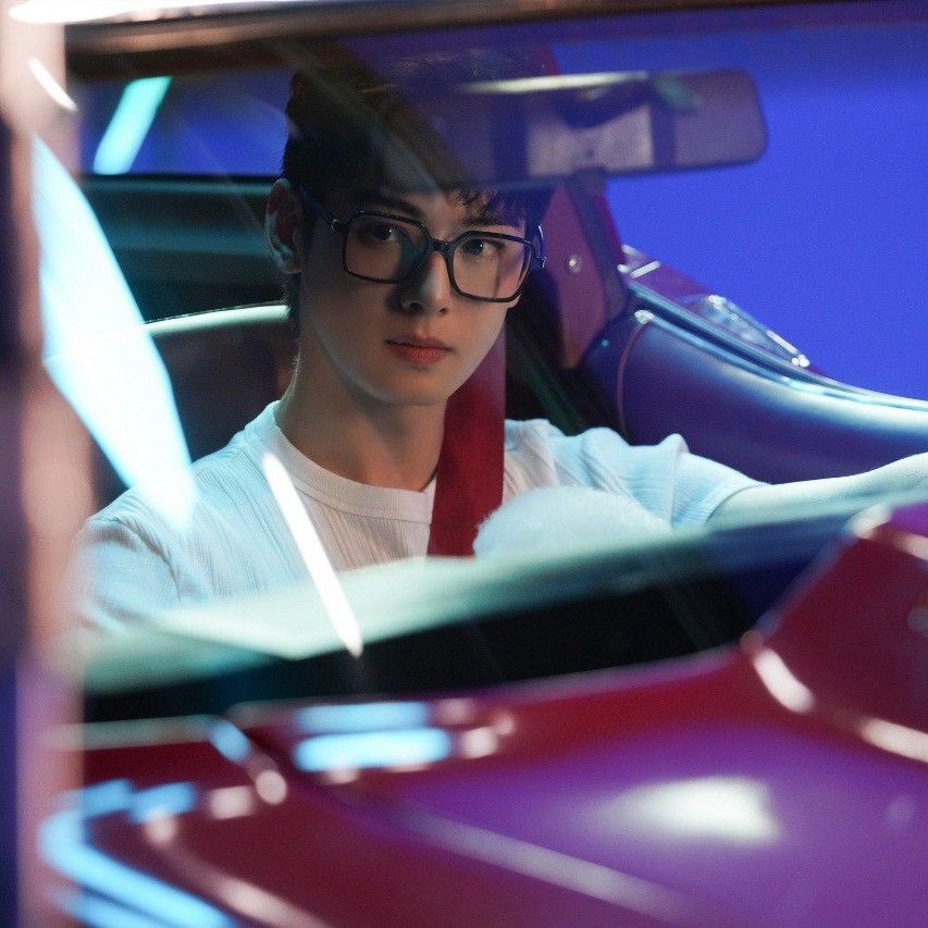 Recent activity shot of Eunwoo (ASTRO)