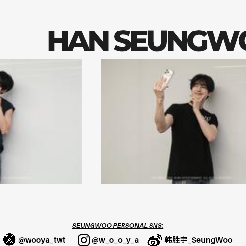 A moment captured by Han Seungwoo's fan