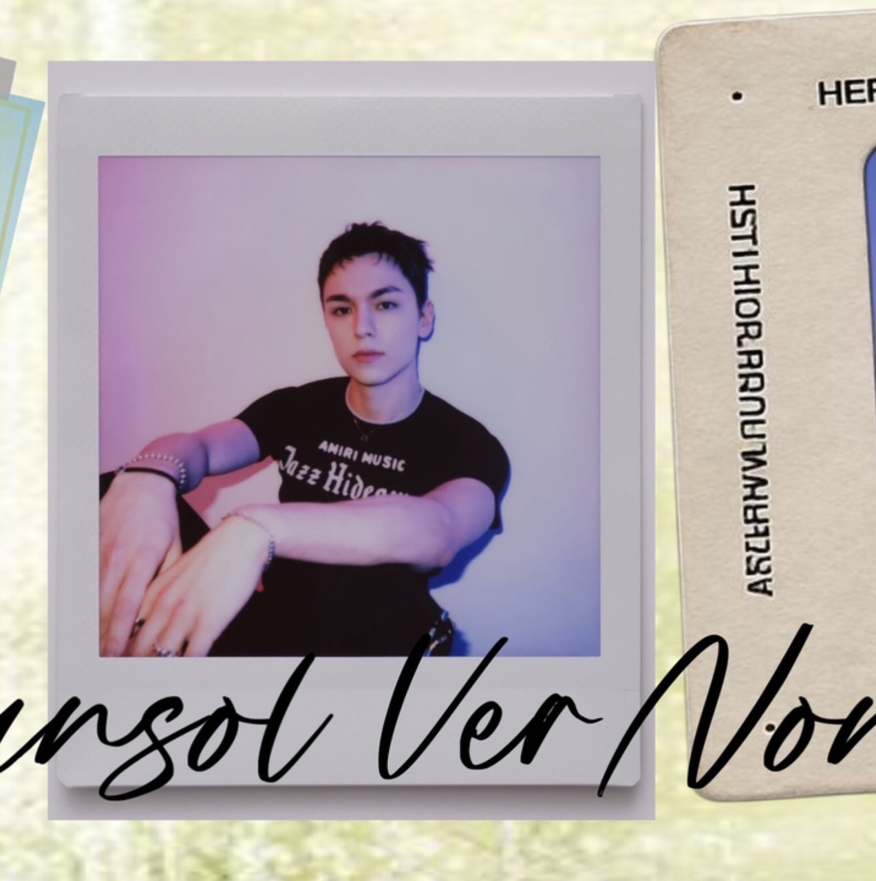 Behind-the-scenes cut of Vernon (SEVENTEEN)