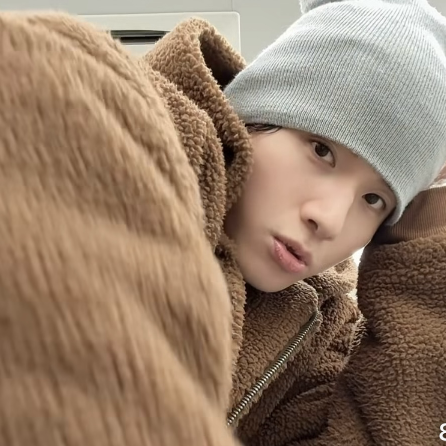 Recent activity shot of Sato Keigo (JO1)