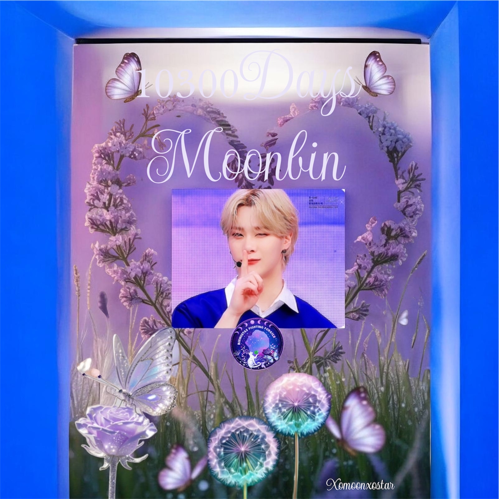 A moment captured by Moonbin (ASTRO)'s fan