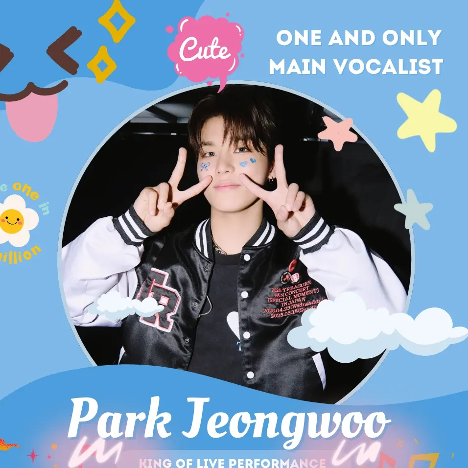 A moment captured by Park Jeongwoo (TREASURE)'s fan