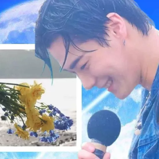 Recent activity shot of Moonbin (ASTRO)