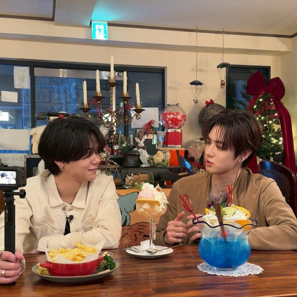 Behind-the-scenes cut of Fujimaki Kyosuke (INI)