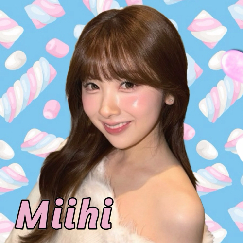 Recent activity shot of Miihi (NiziU)