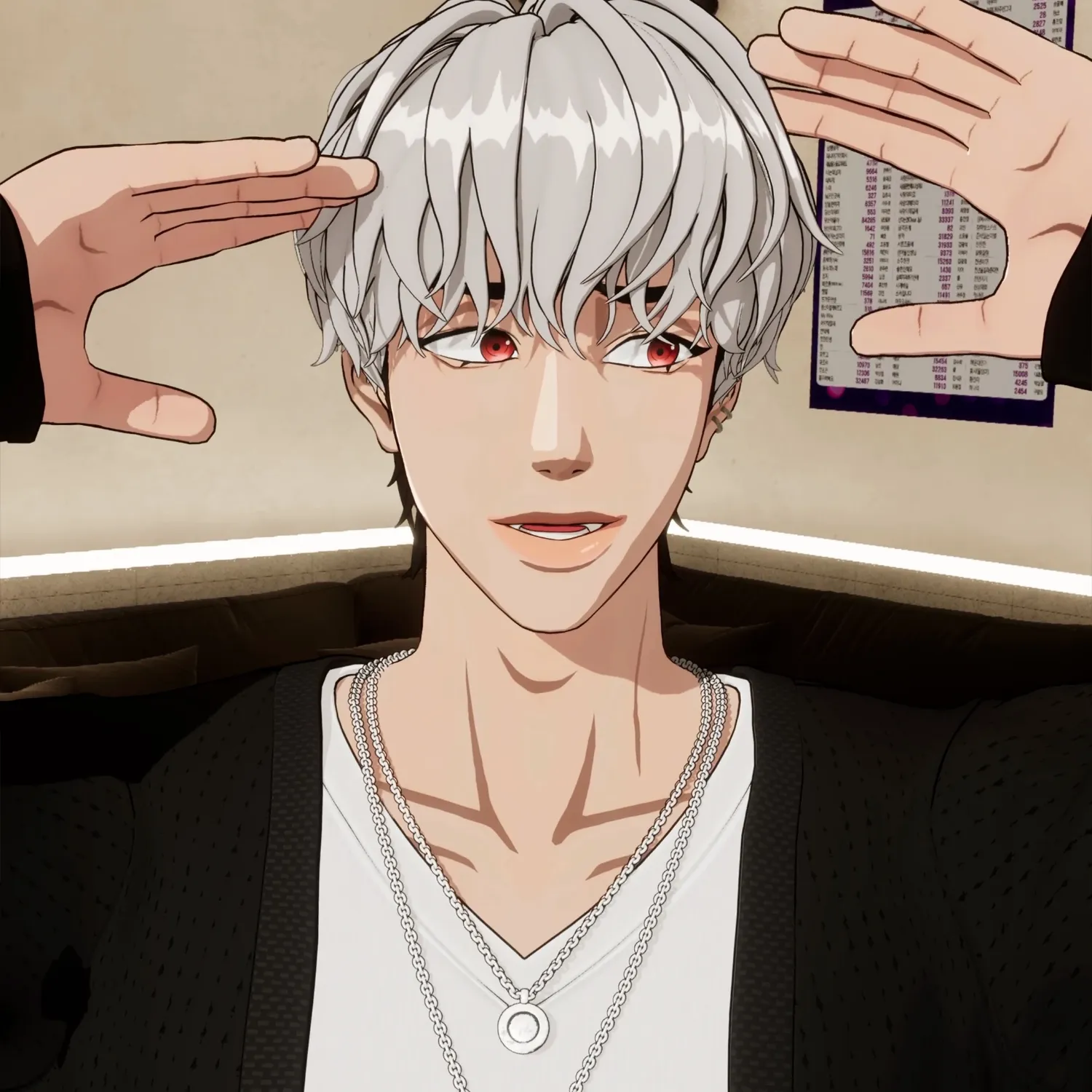 Recent activity shot of Eunho (PLAVE)