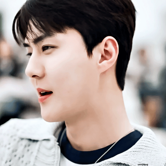 A moment captured by Sehun (EXO)'s fan