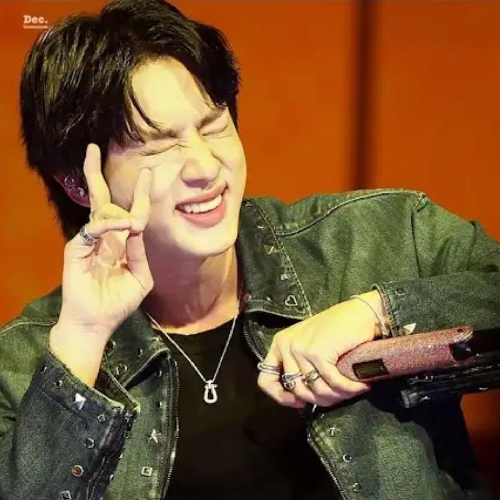 Recent activity shot of Jin (BTS)