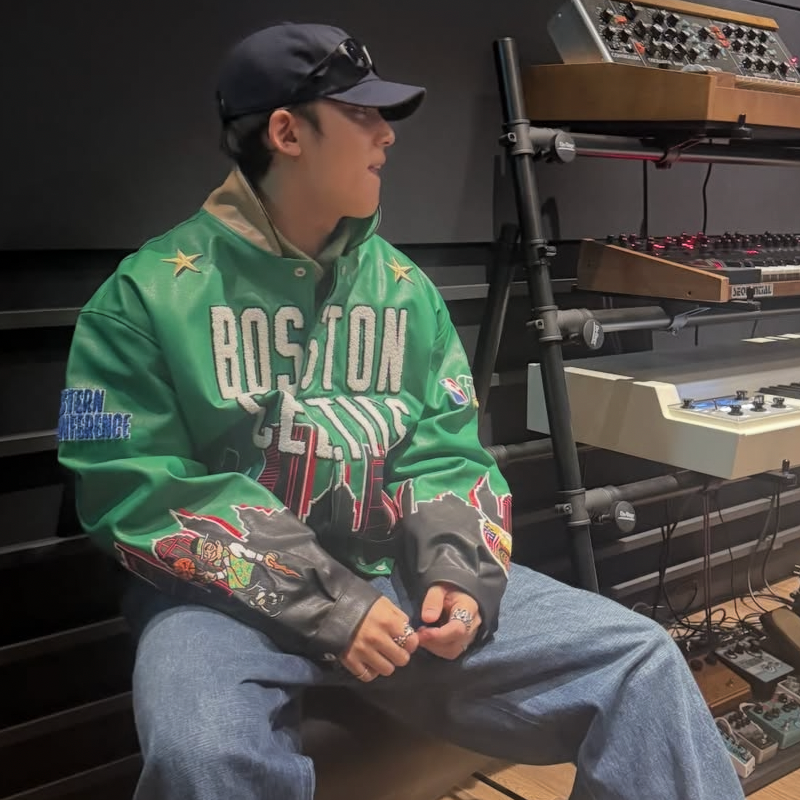 A moment captured by Mingyu (SEVENTEEN)'s fan