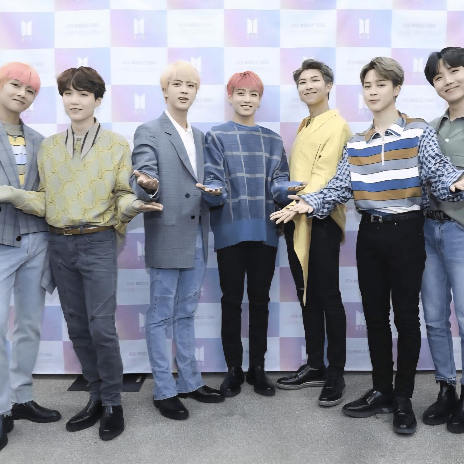 방탄소년단의 비하인드 컷